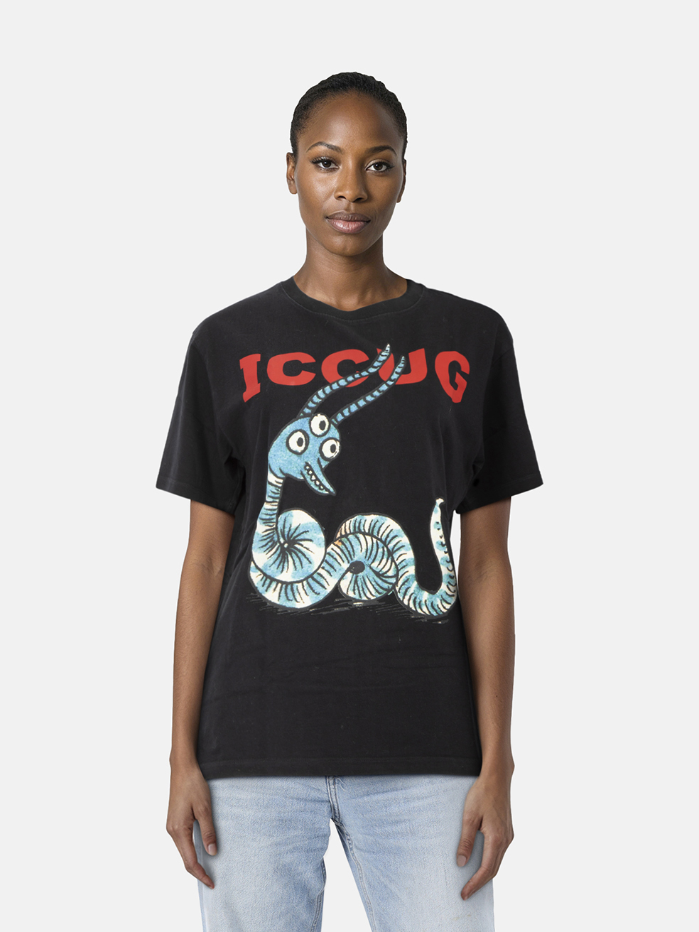 Gucci Gucci x Freya Hartas ICCUG Animal Print T-Shirt
