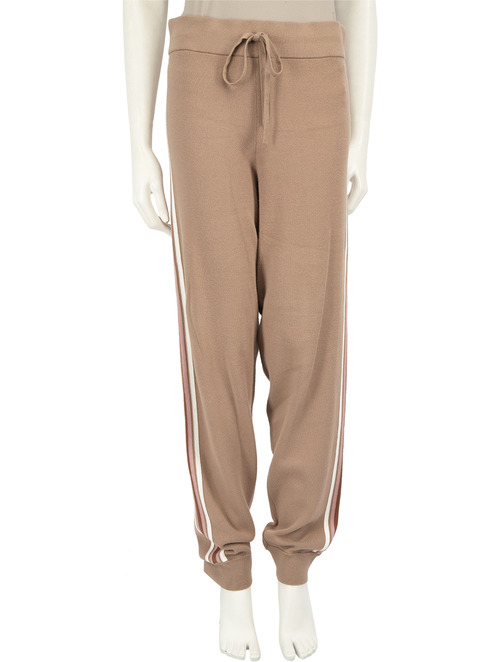 Max Mara Pre-Owned Weekend Max Mara Beige Viscose Knit Joggers