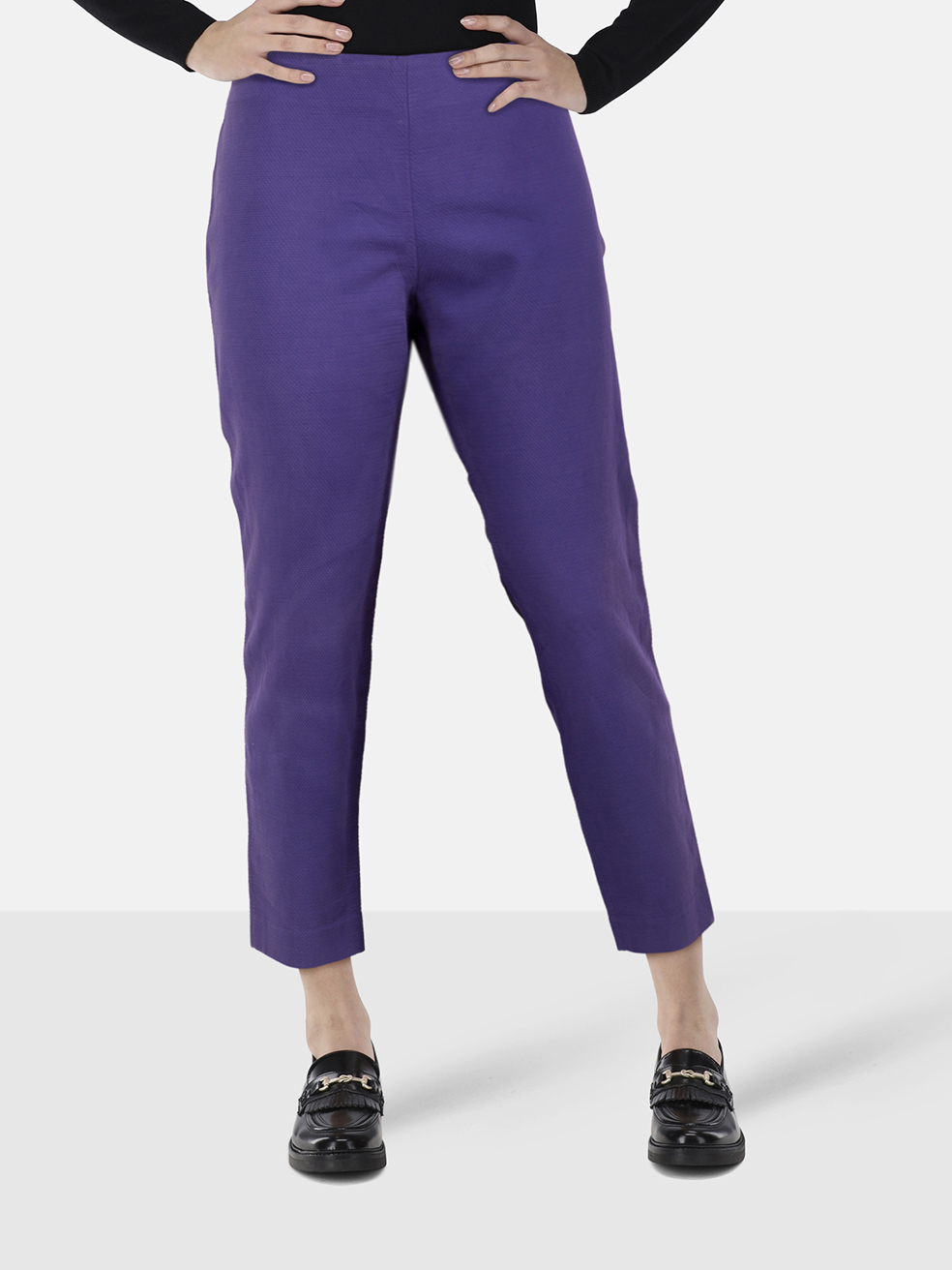Missoni Purple Slim Trousers