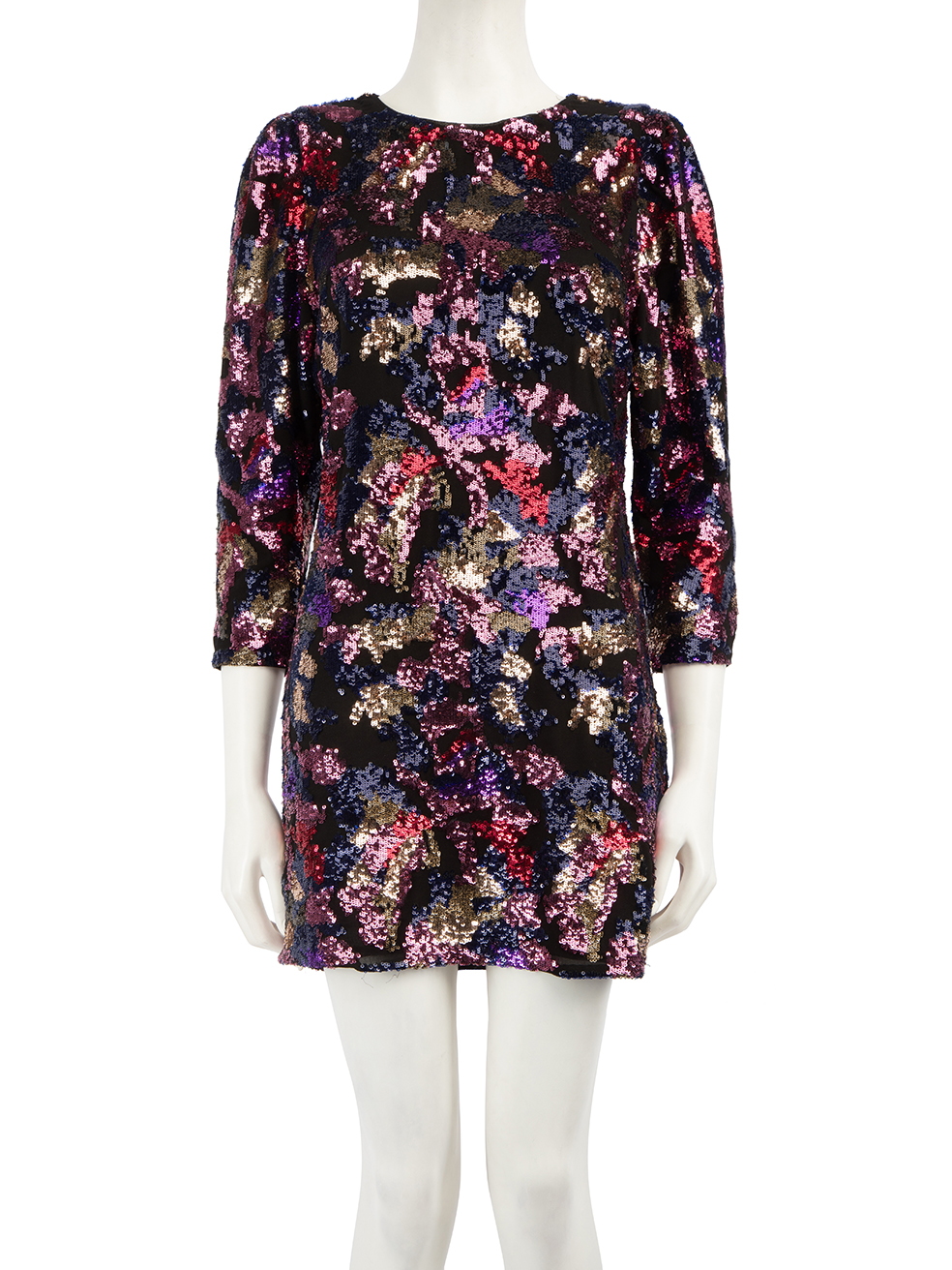 Iro Pre-Owned Sequinned Patterned Mini Dress