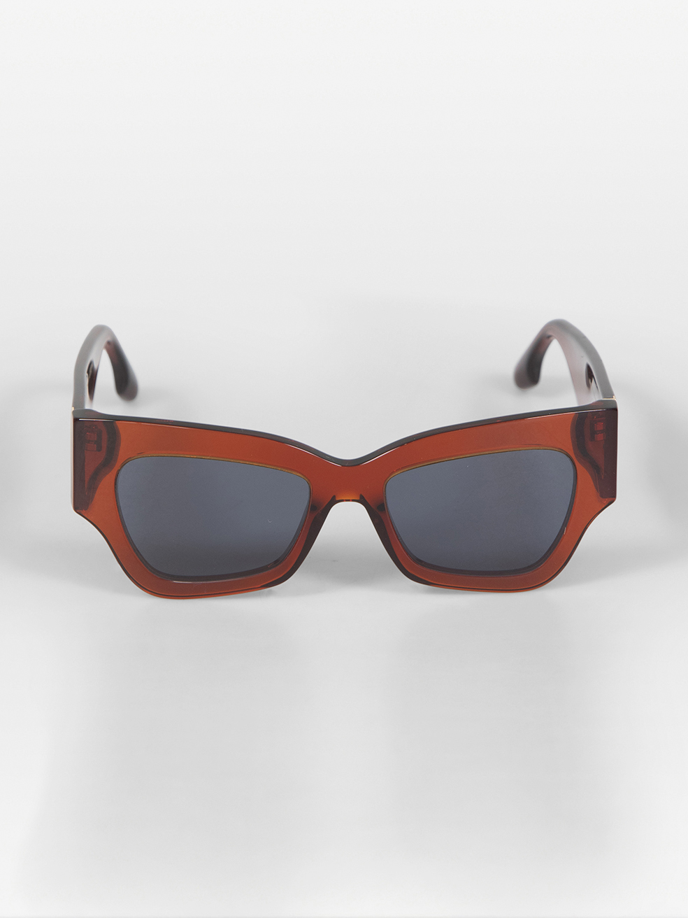 Victoria Beckham Red Butterfly Blue Tinted Sunglasses
