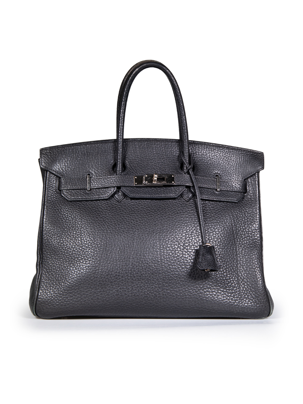 Hermès Pre-Owned 2012 Black Togo Leather Birkin 35