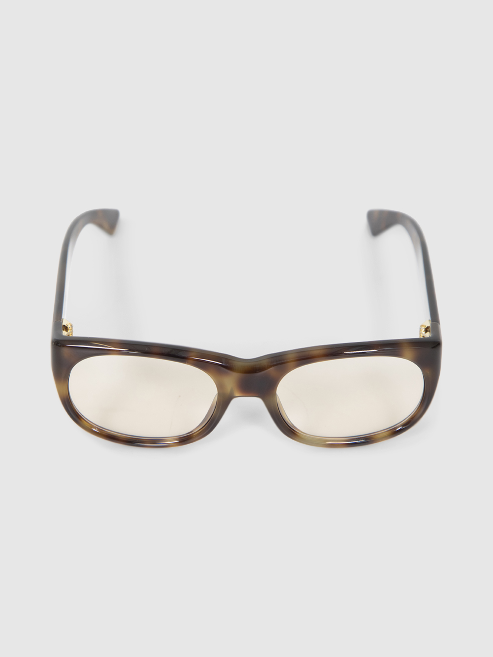 Saint Laurent Women's Brown Havana Rectangle Romy Sunglasses