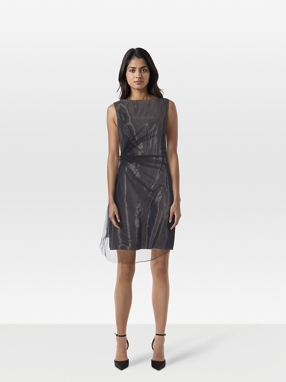 Amanda Wakeley Pre-Owned Tulle Layered Sleeveless Dress