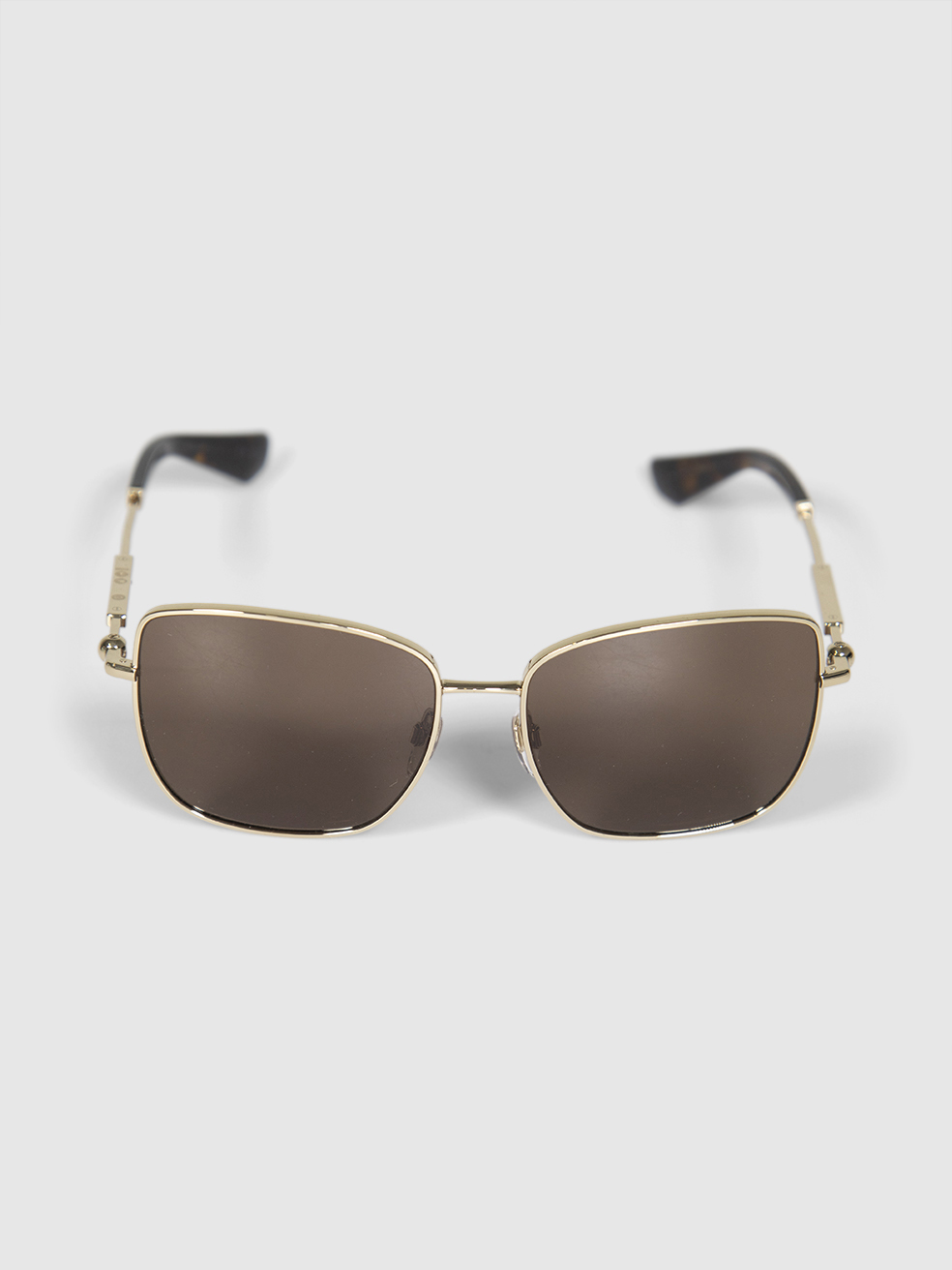 Burberry Women's Brown Square Oversized Sunglasses