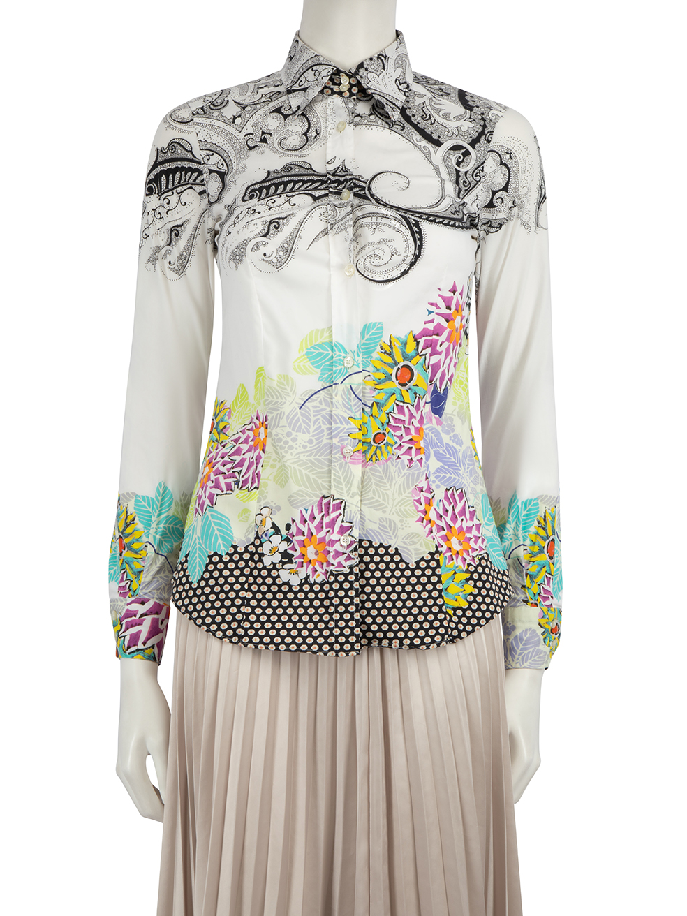 Etro Pre-Owned Paisley Floral Patterned Shirt