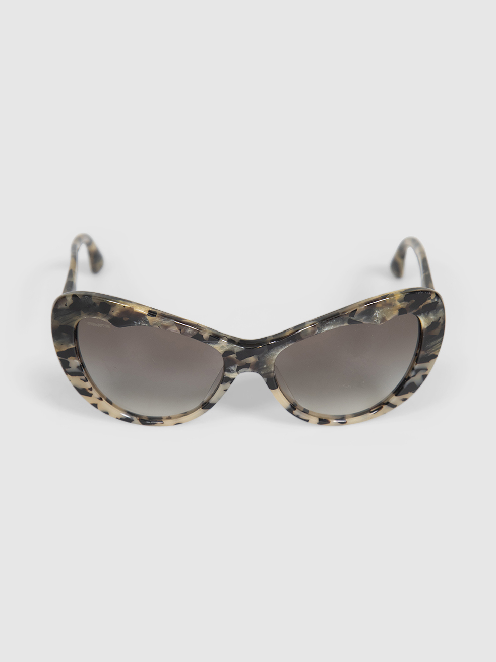 Miu Miu Women's Multicolour Tortoiseshell Cat Eye Gradient Sunglasses