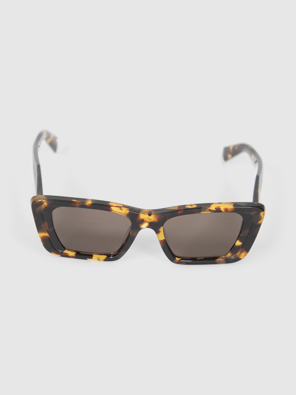 Prada Havana Butterfly Tinted Sunglasses