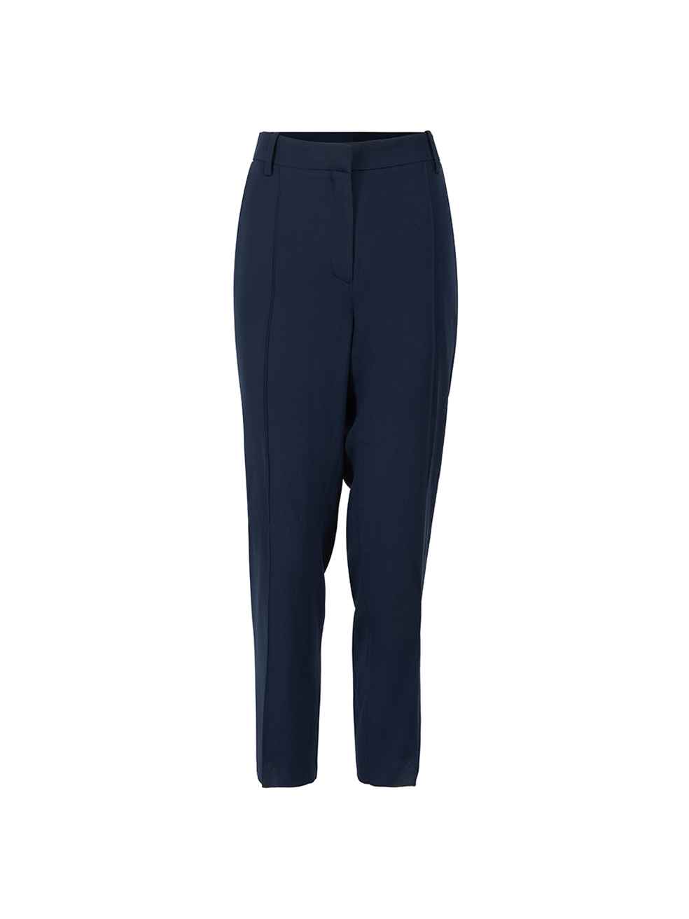 Acne Studios Pre-Owned Navy Cora Crepe Slim Leg Trousers