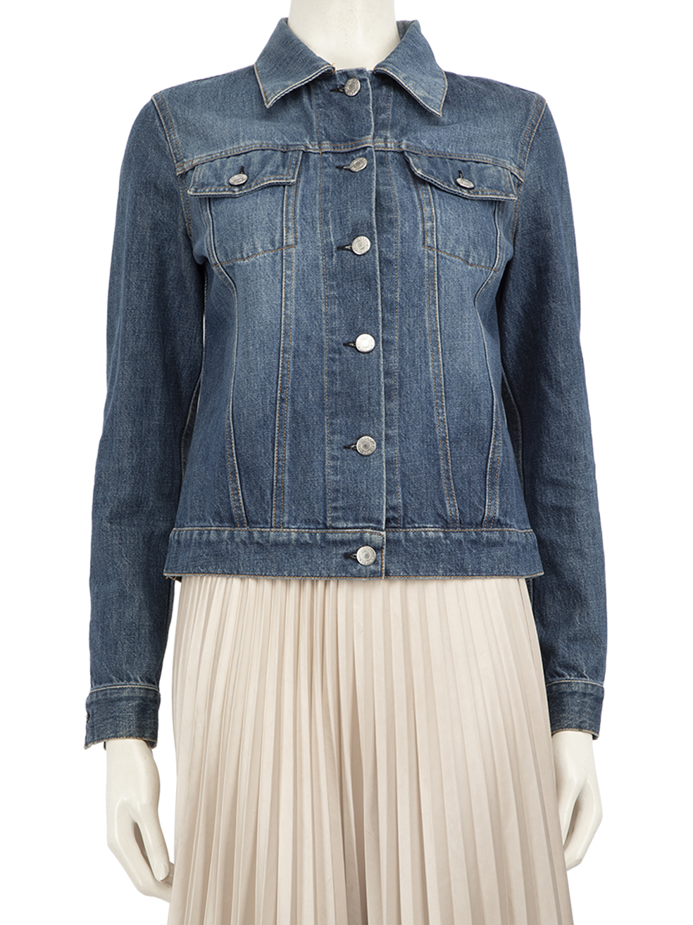 Helmut Lang Pre-Owned Blue Denim Button Up Jacket