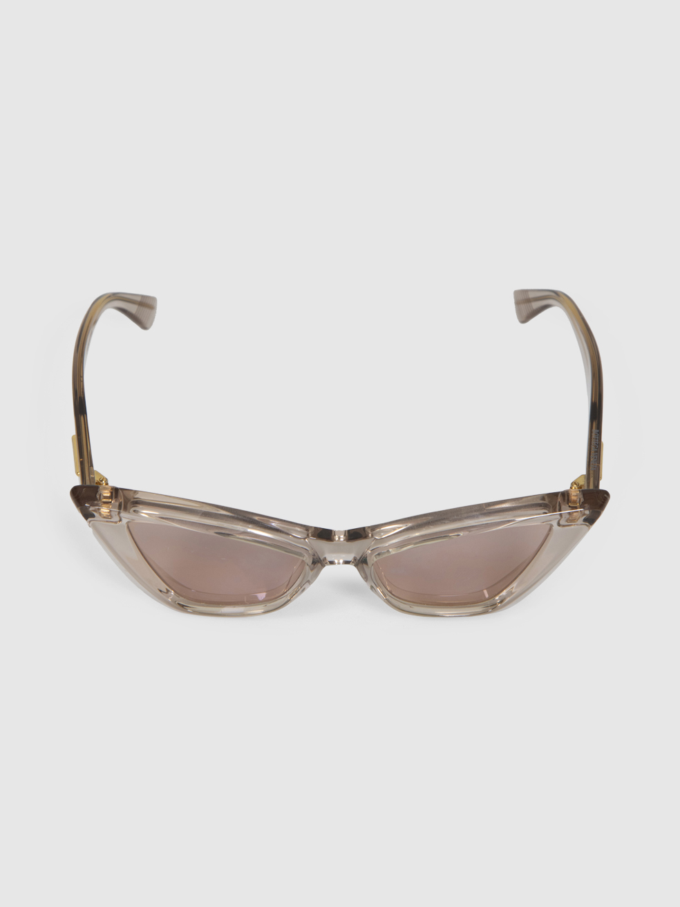 Bottega Veneta Pink Sheer Cat Eye Bv1101S Sunglasses