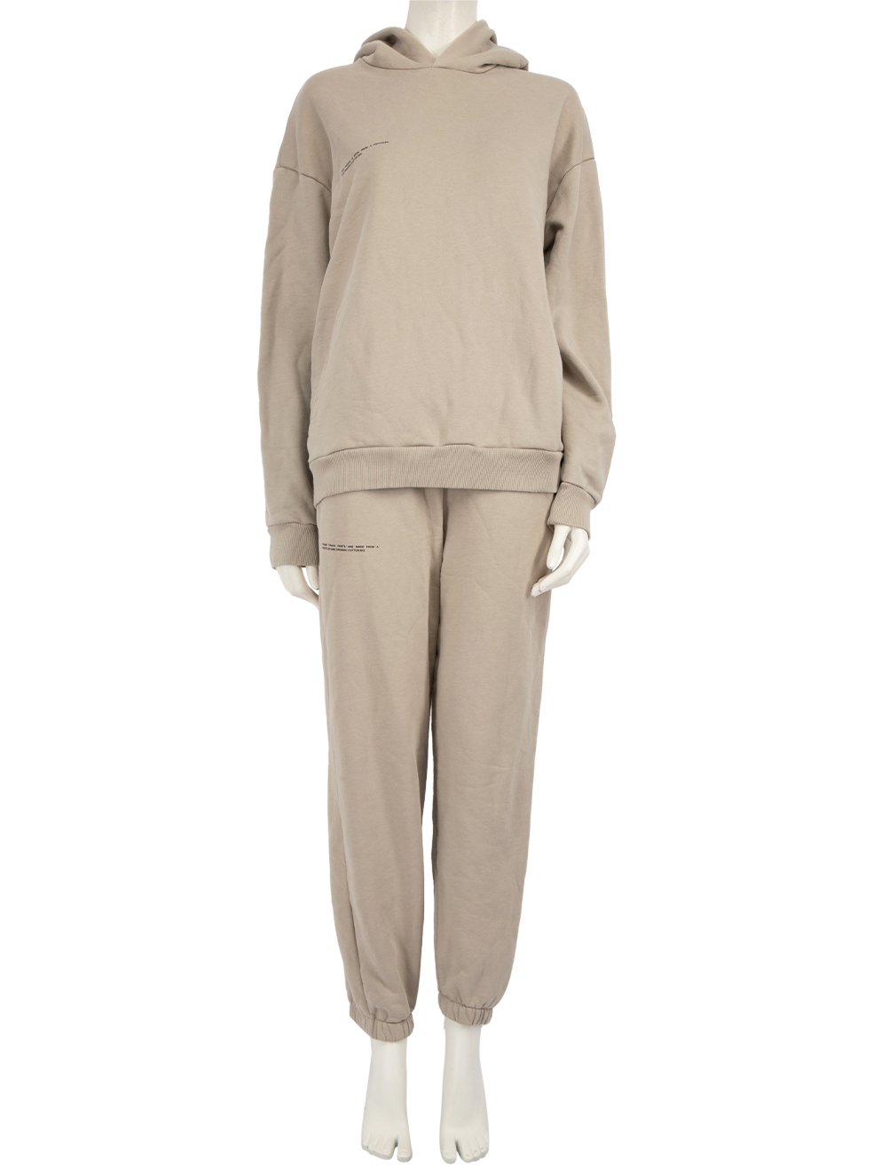 Pangaia Pre-Owned Beige Matching Tracksuit Set