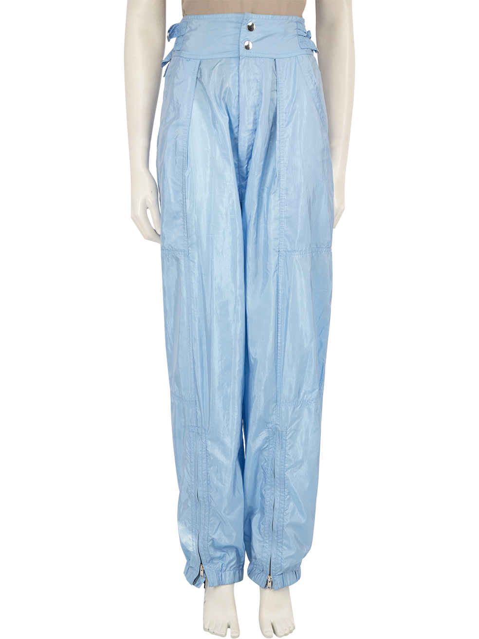 Isabel Marant Pre-Owned Blue Buckle Detail Joggers