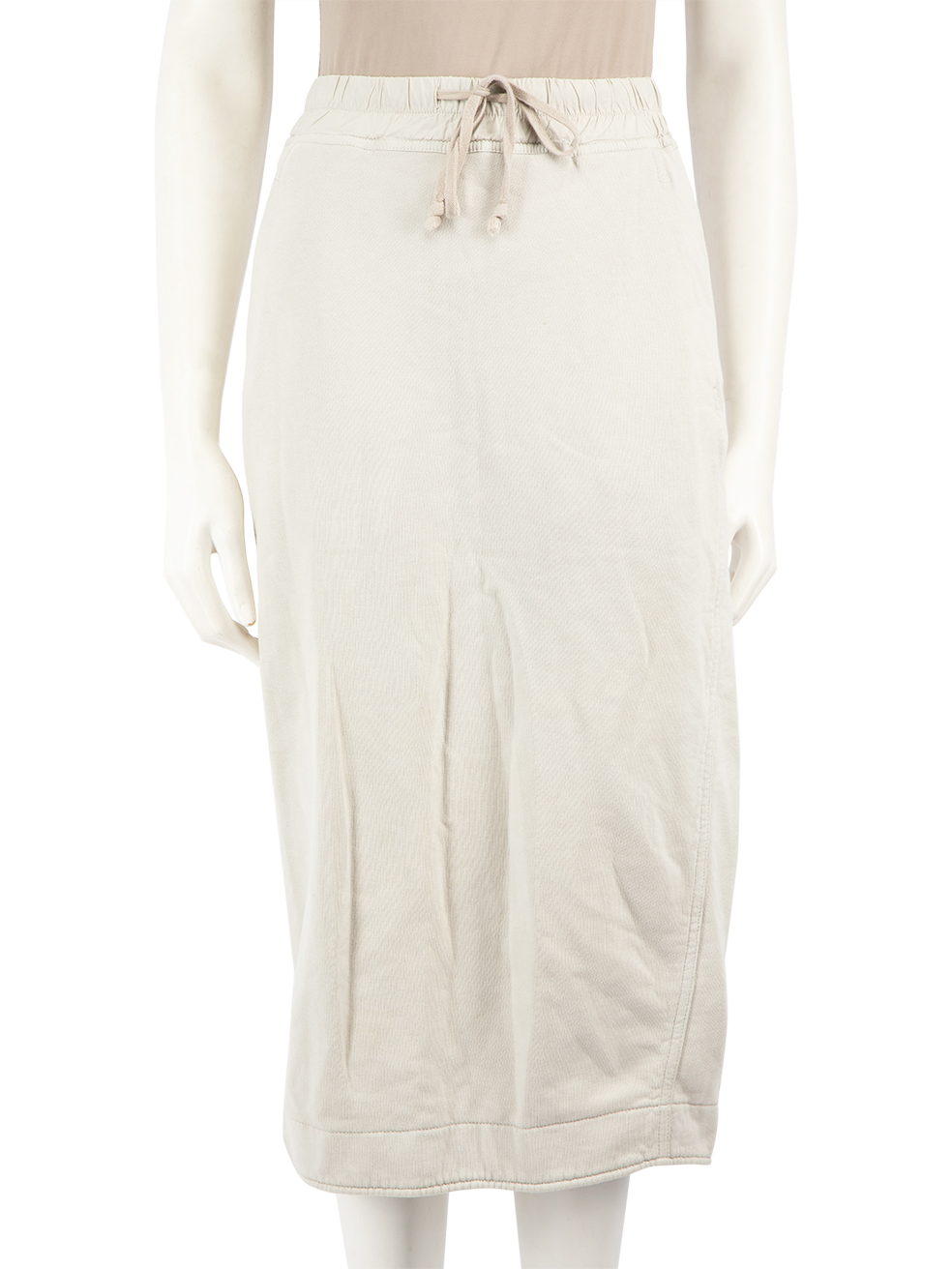Rick Owens Pre-Owned DRKSHDW Grey Jersey Midi Skirt