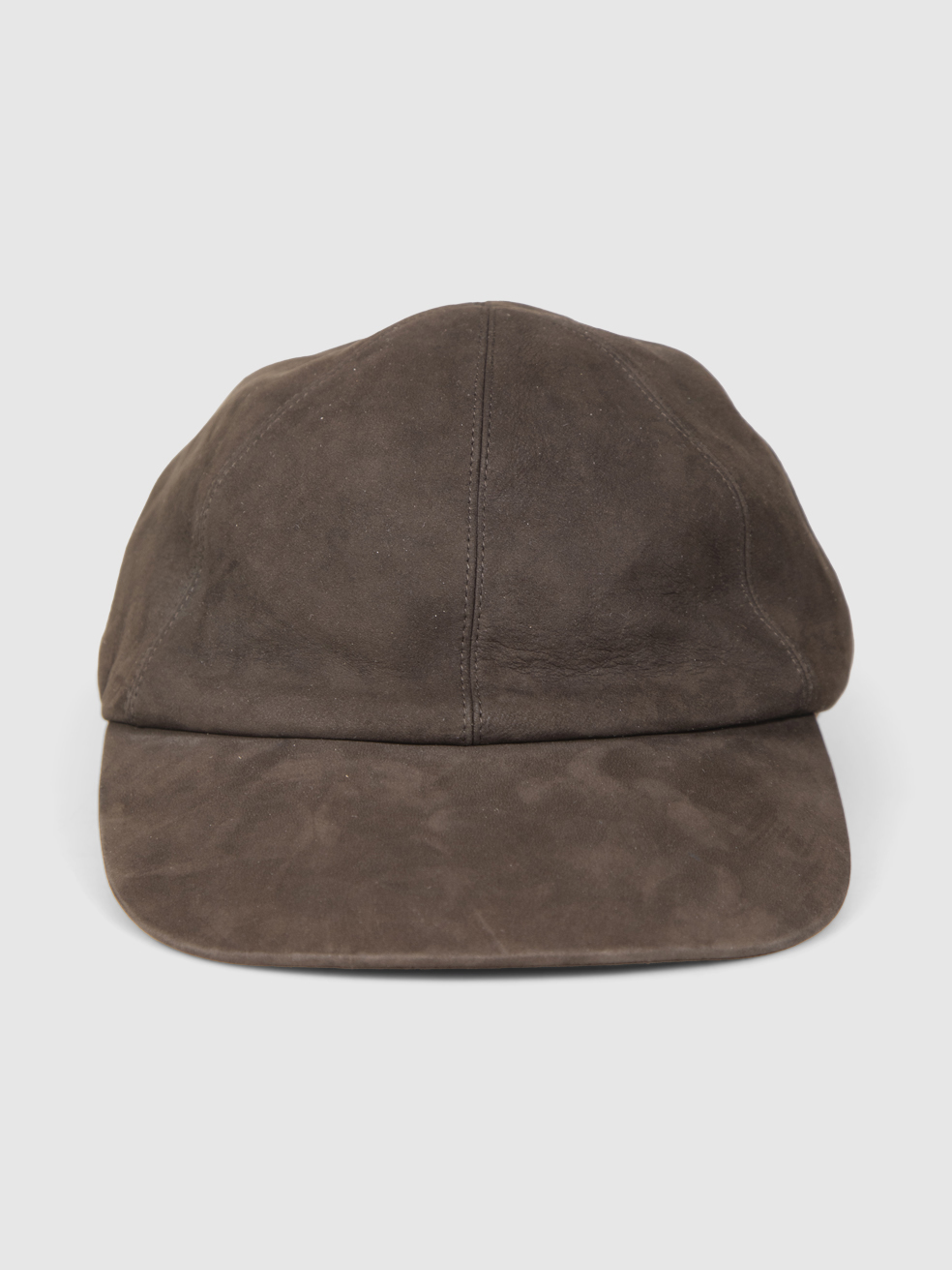 Louis Vuitton Brown Suede Rib Knit Trim Cap