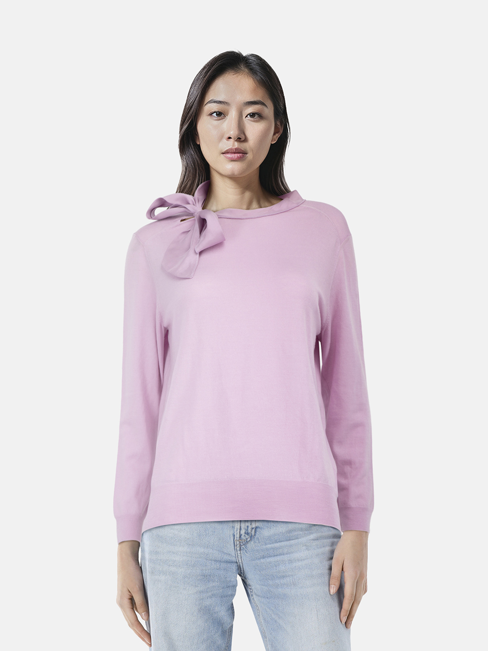 Nina Ricci Pink Wool Fine Knit Jumper