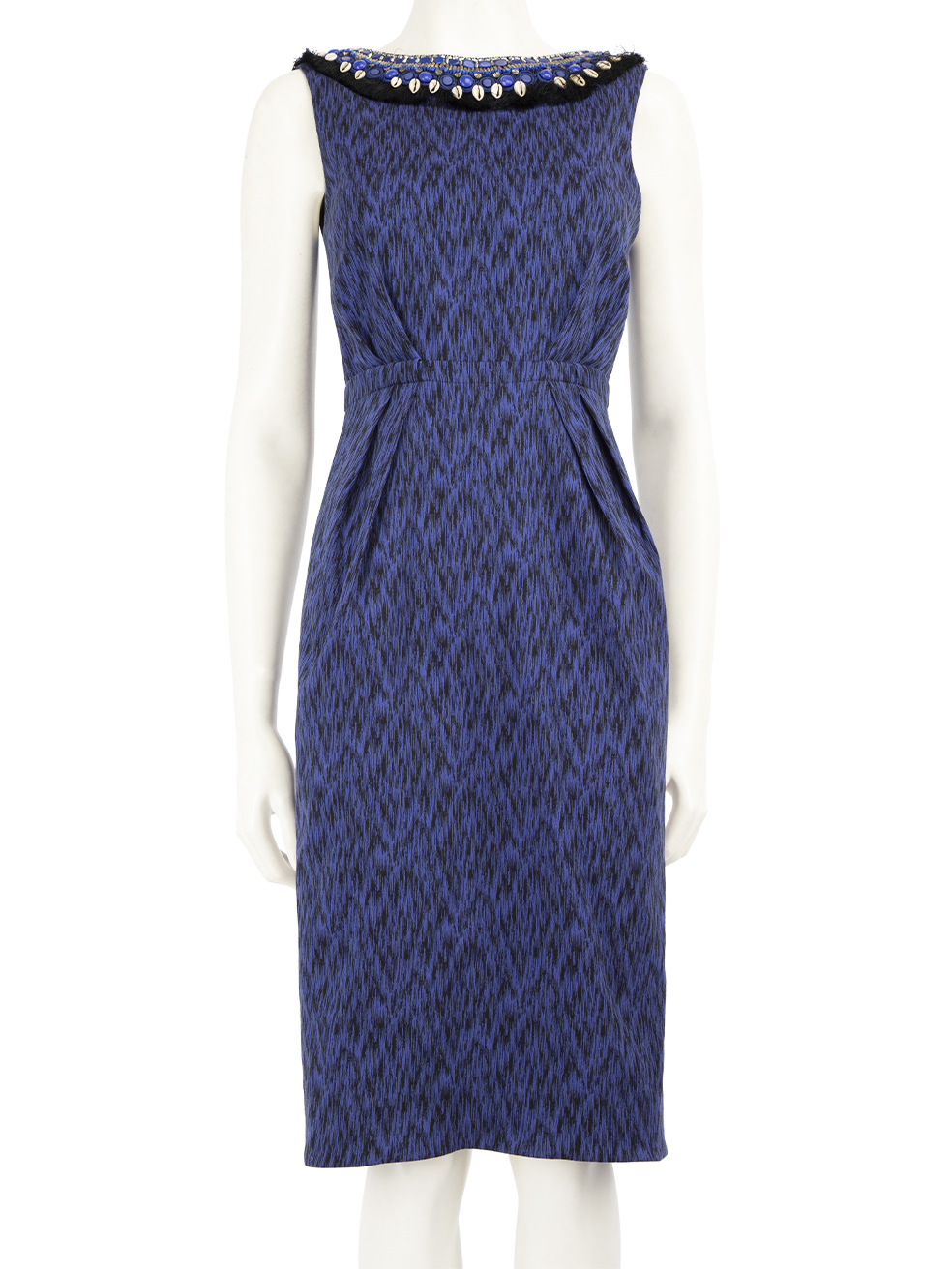 Matthew Williamson Pre-Owned Blue Sleeveless Printed Dress