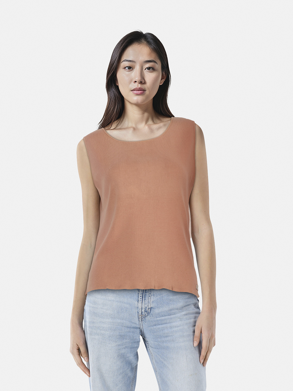 Chanel Pink Knit Tank Top