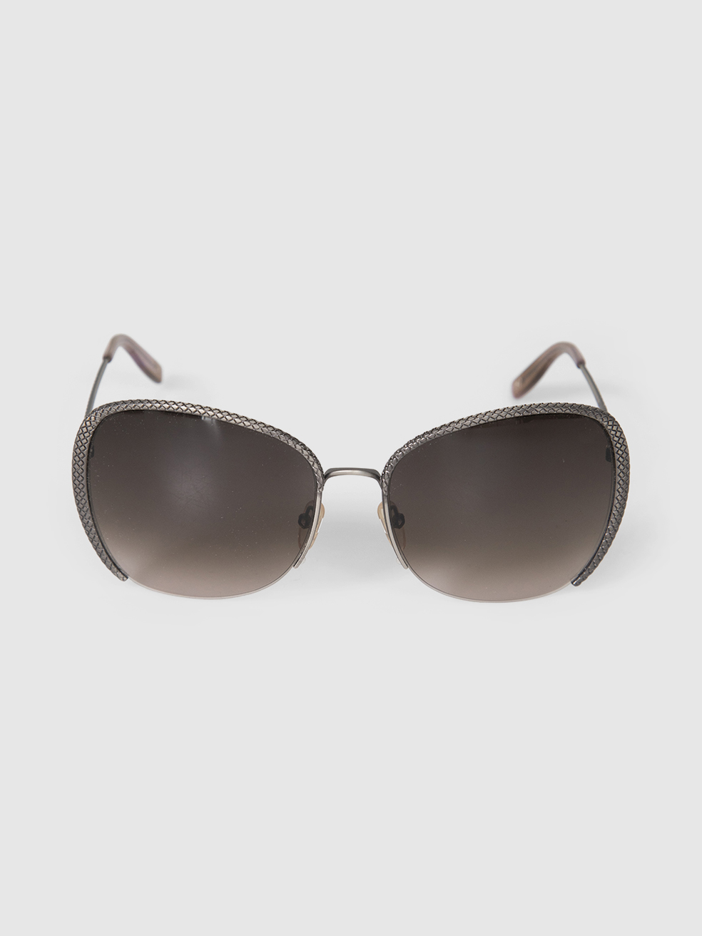 Bottega Veneta Brown Butterfly Sunglasses