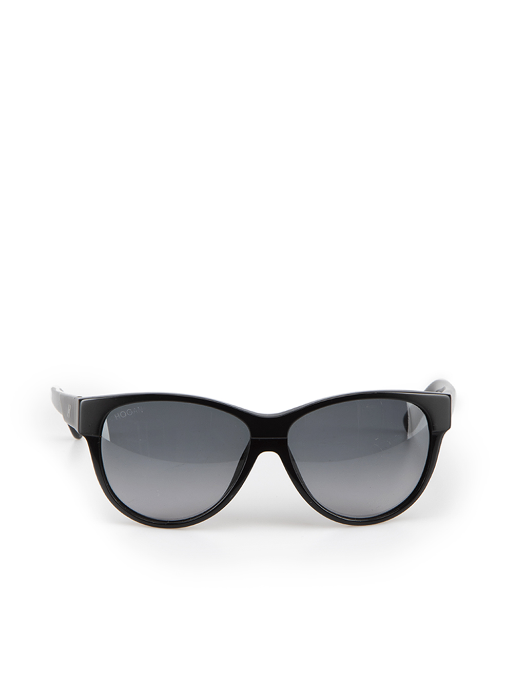 Hogan Pre-Owned Black Aviator Grey Lenses Sunglasses