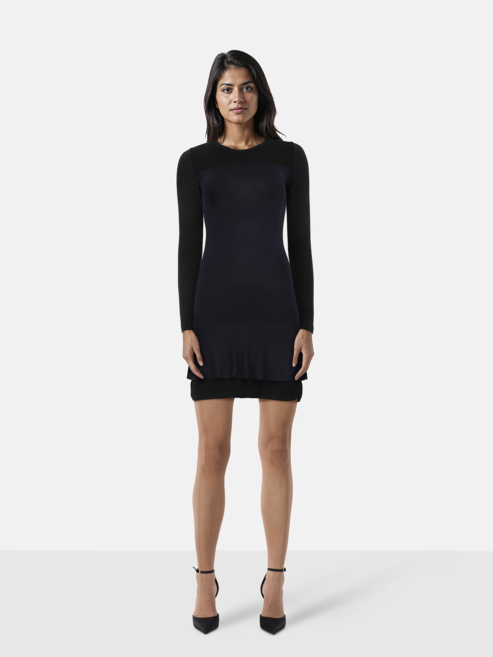 Isabel Marant Panelled Mini Wool Dress