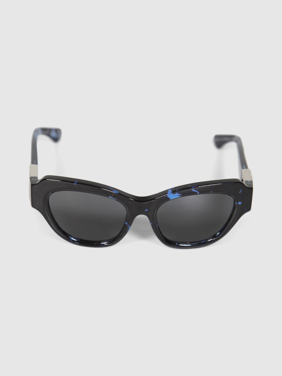 Burberry Woman Sunglass BE4423 - Frame color: Blue Havana, Lens color: Dark Grey - Image 2