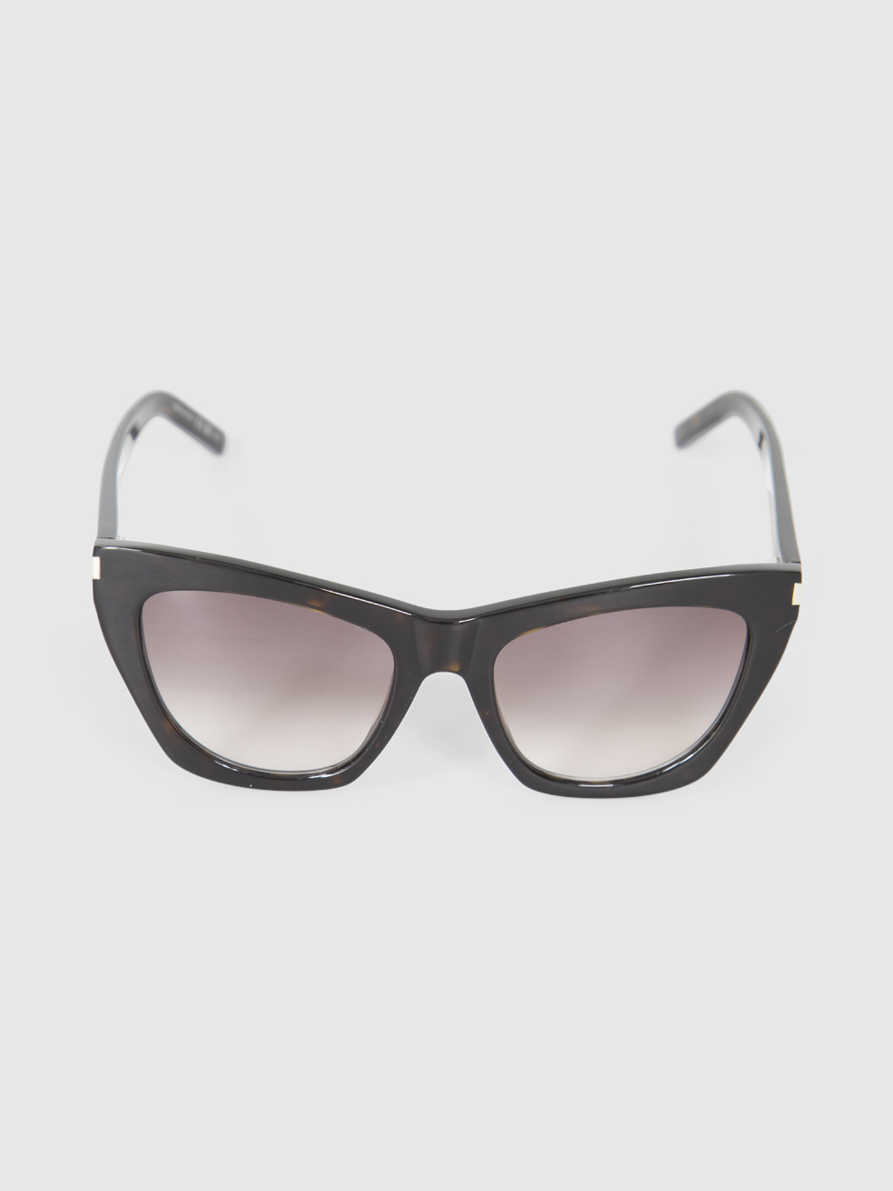 Saint Laurent Havana Violet Cat Eye Sunglasses