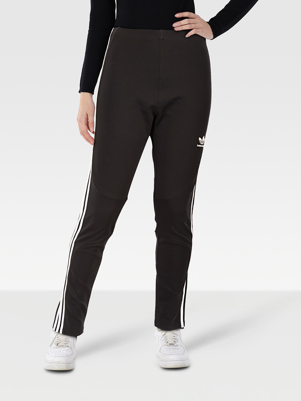 Balenciaga Balenciaga x Adidas Black Striped Leggings