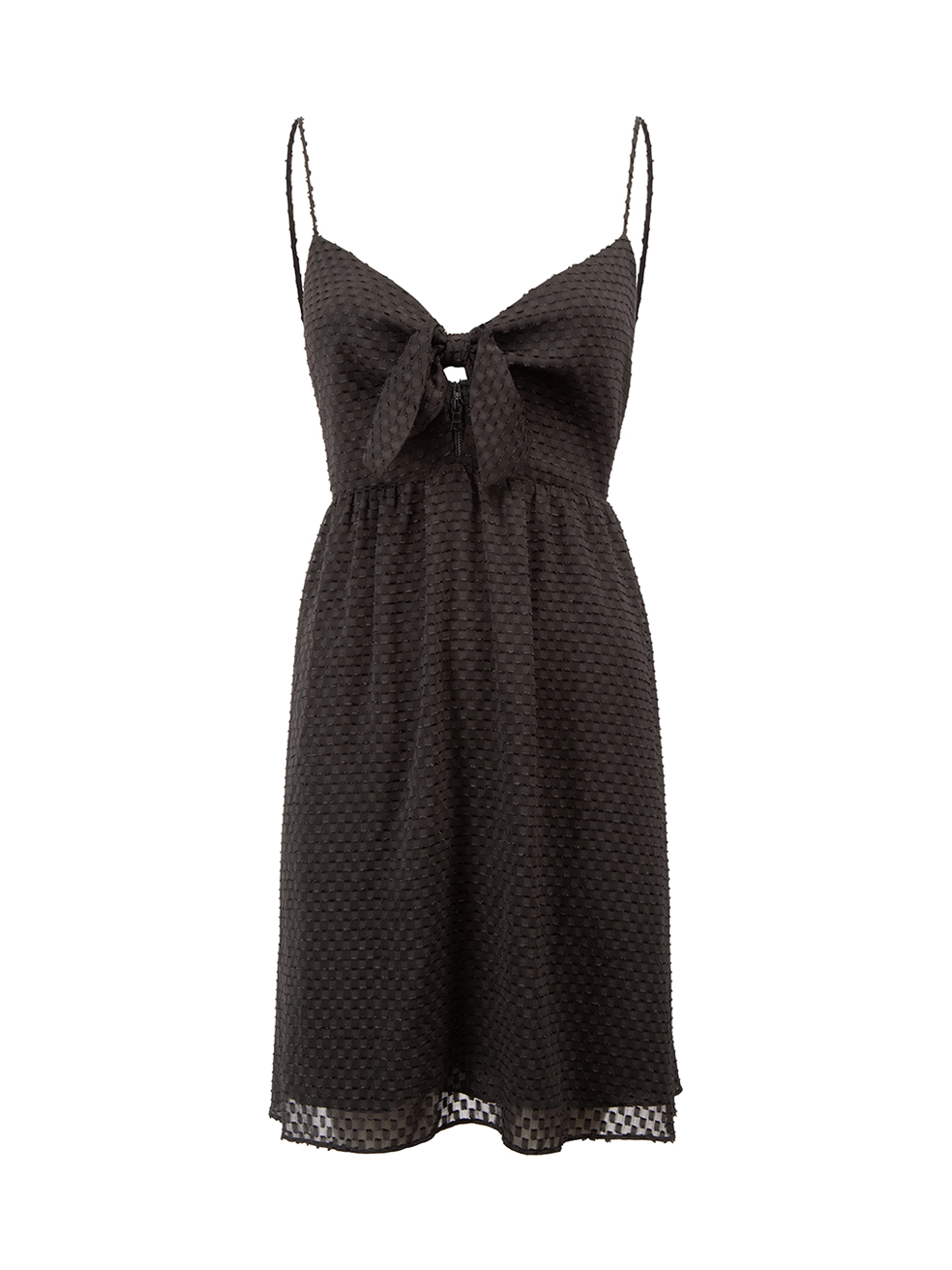 Alice + Olivia Pre-Owned Black Tufted Texture Dress