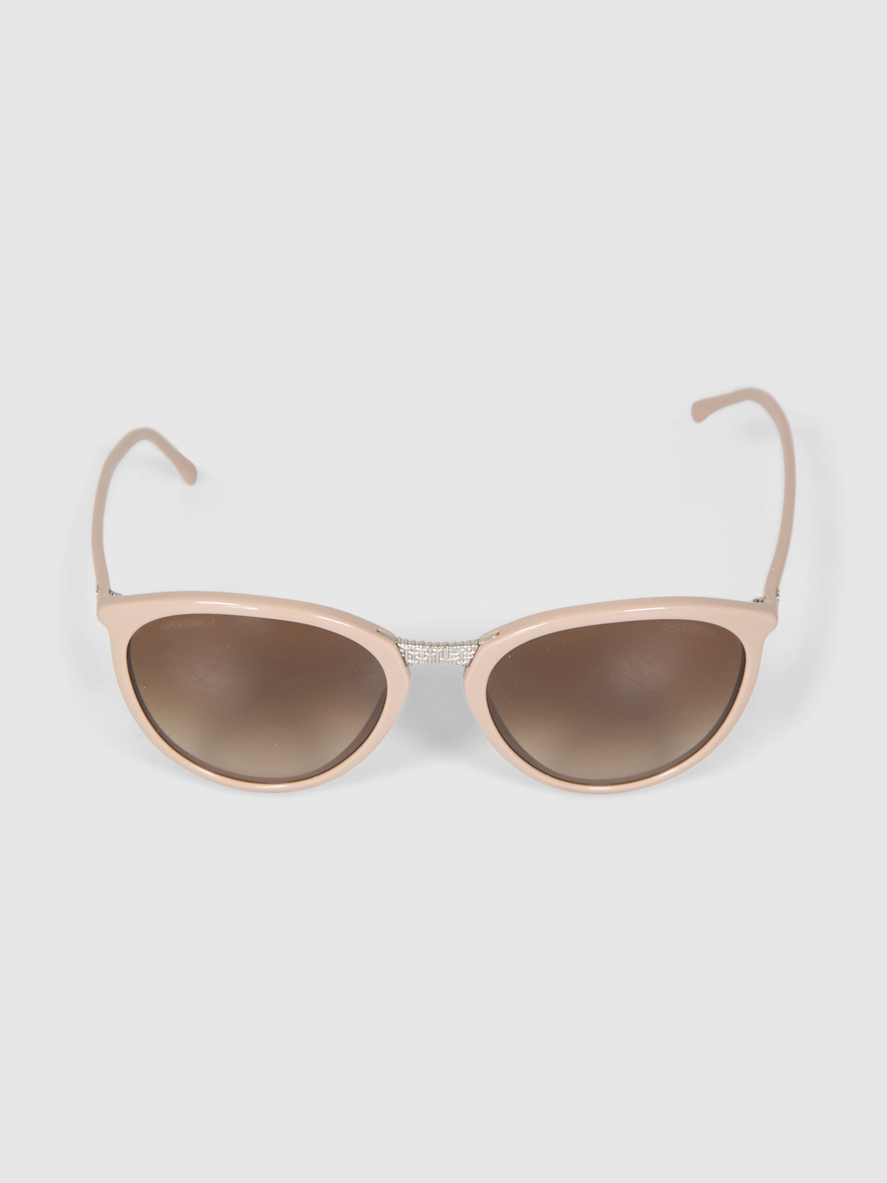 Chanel F/W 2017 Beige Gradient Sunglasses
