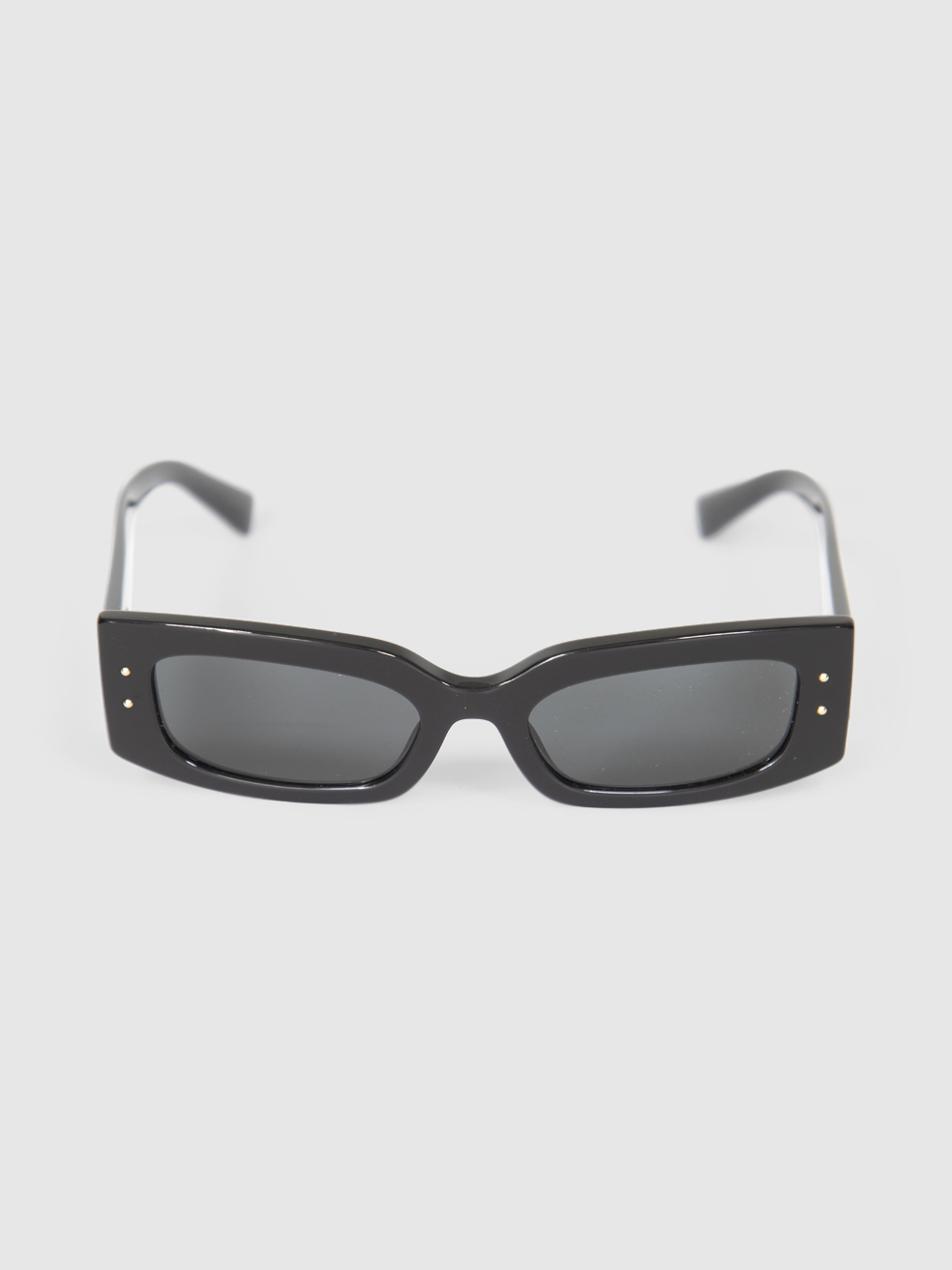 Dolce & Gabbana Black Rectangle Sunglasses