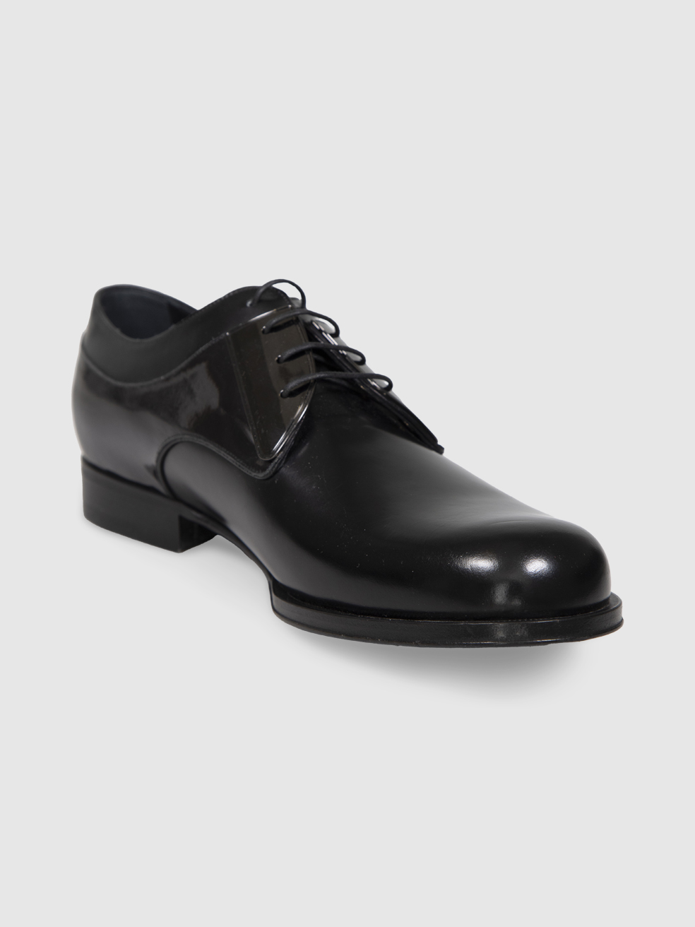 Louis Vuitton Black Leather Oxfords