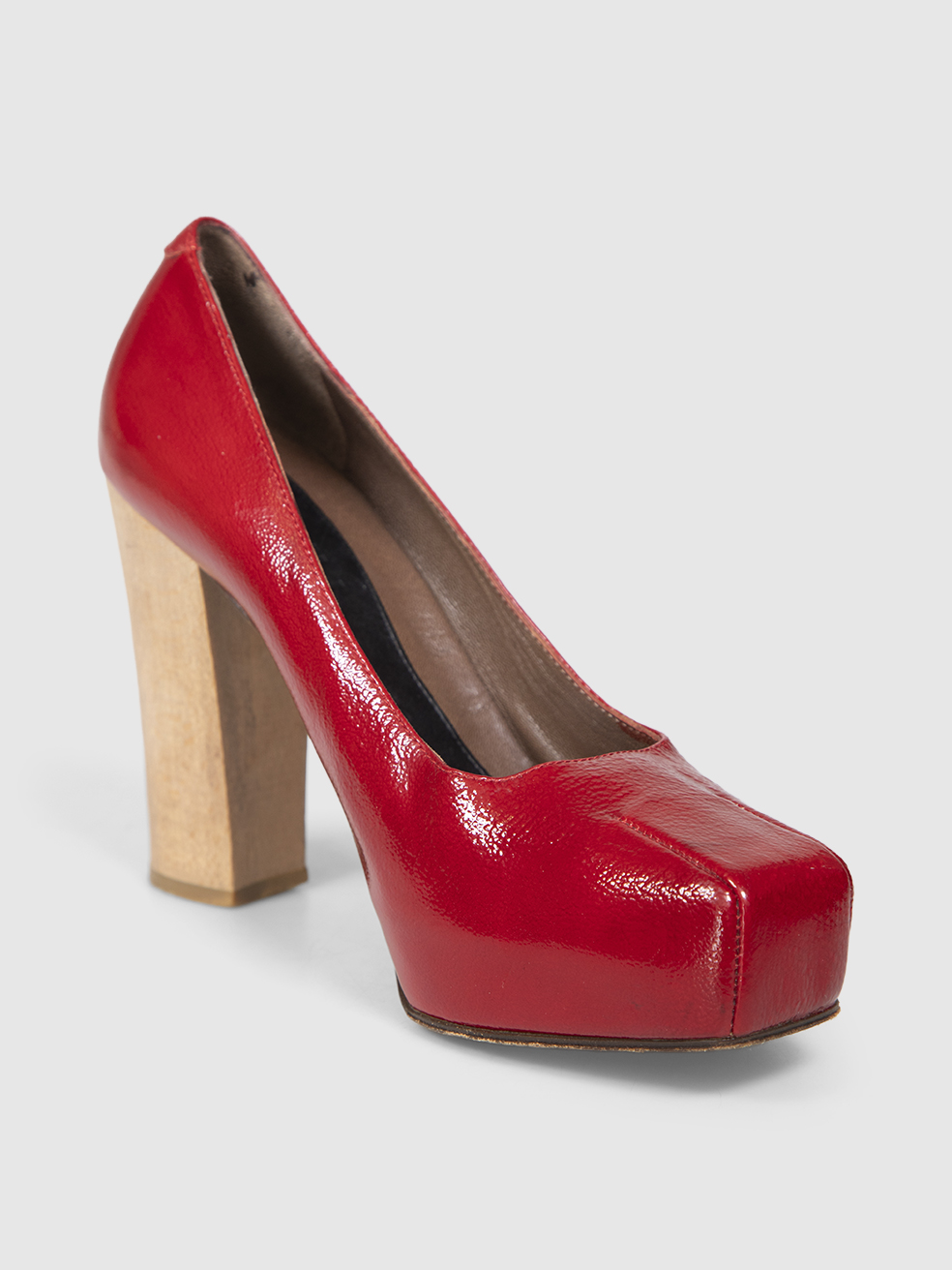 Marni Red Patent Leather Pumps