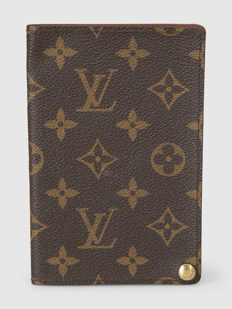 Louis Vuitton 1997 Brown Monogram Card Holder