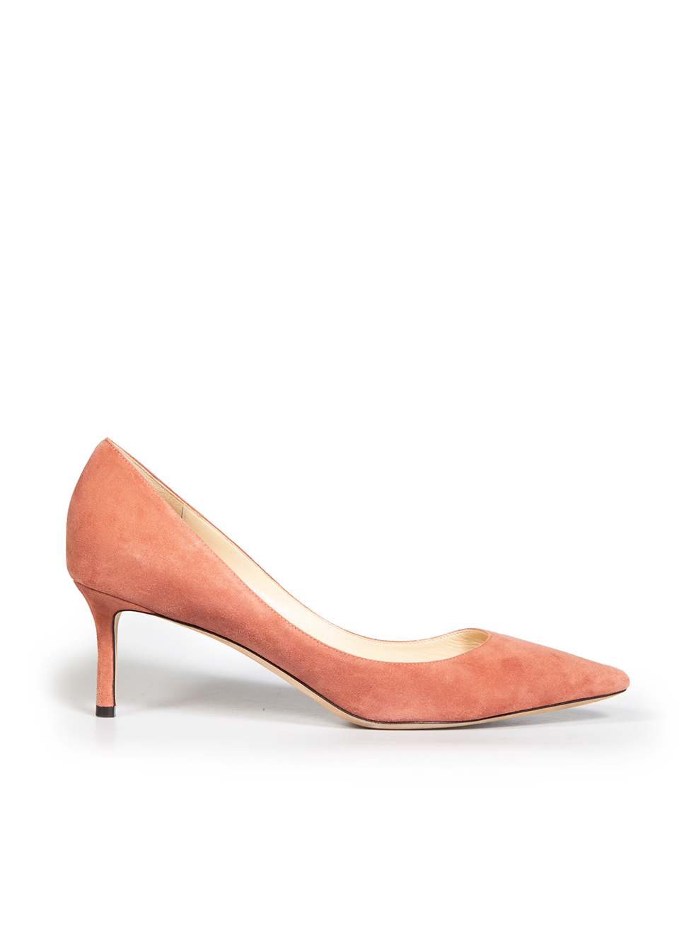 Jimmy Choo Pre-Owned Pink Suede Romy 60 Pumps