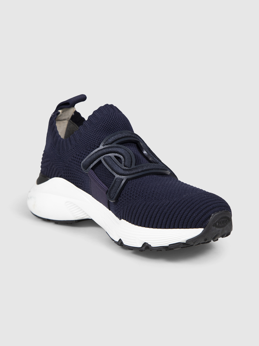 Tod's Navy Kate Slip On Trainers