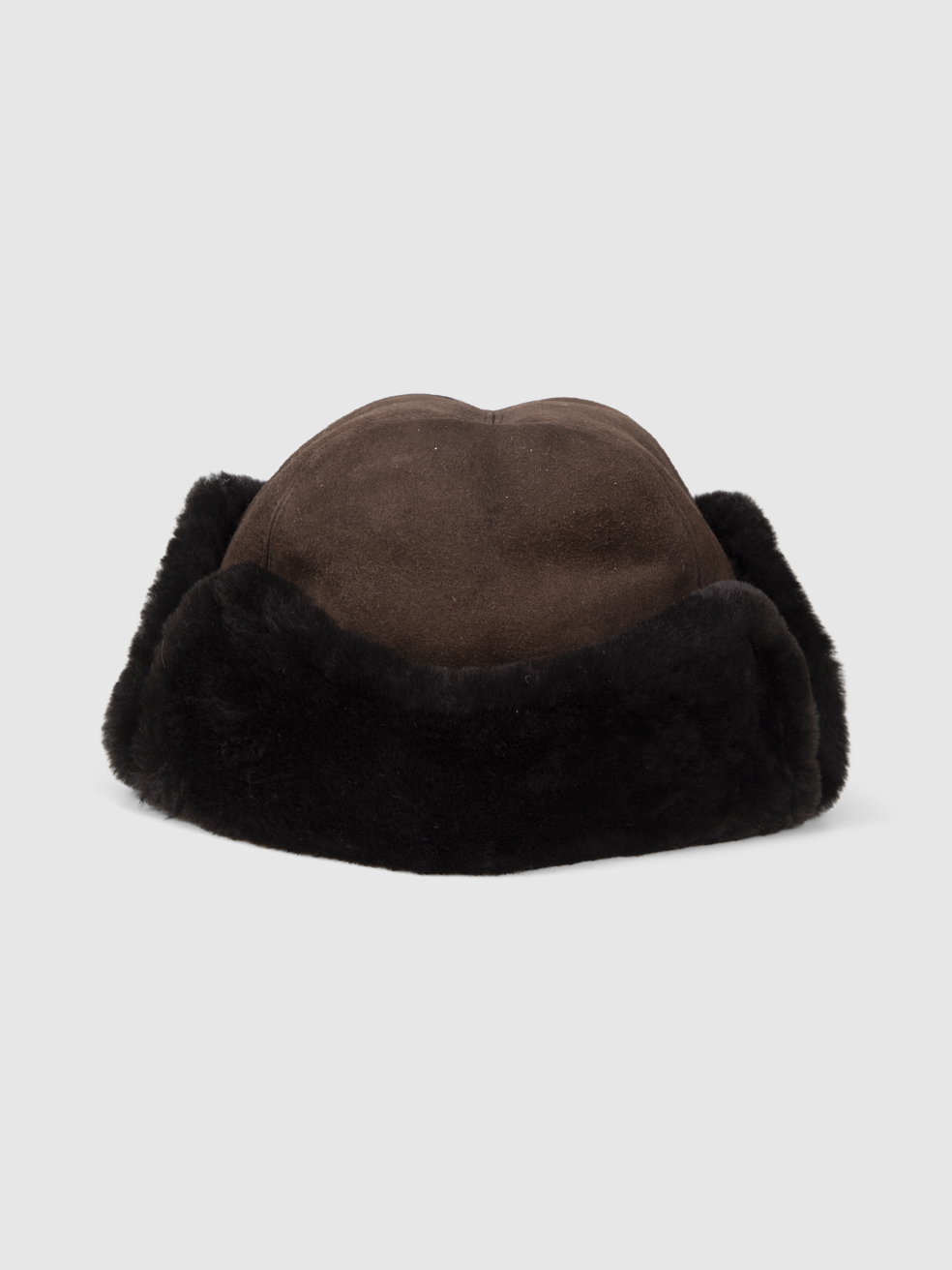 Borsalino  Brown Fur & Leather Hat