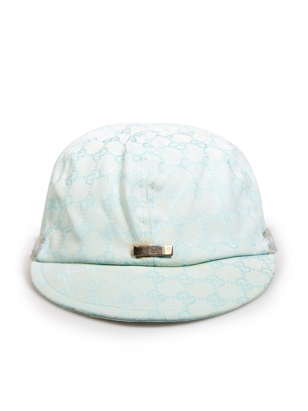 Gucci Pre-Owned Blue GG Baseball Cap