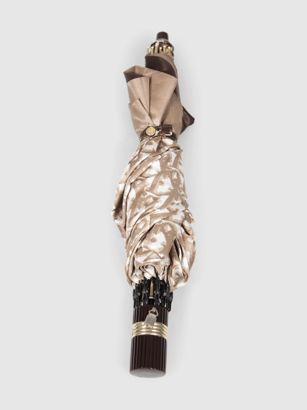 Dior Brown Logo Oblique Umbrella