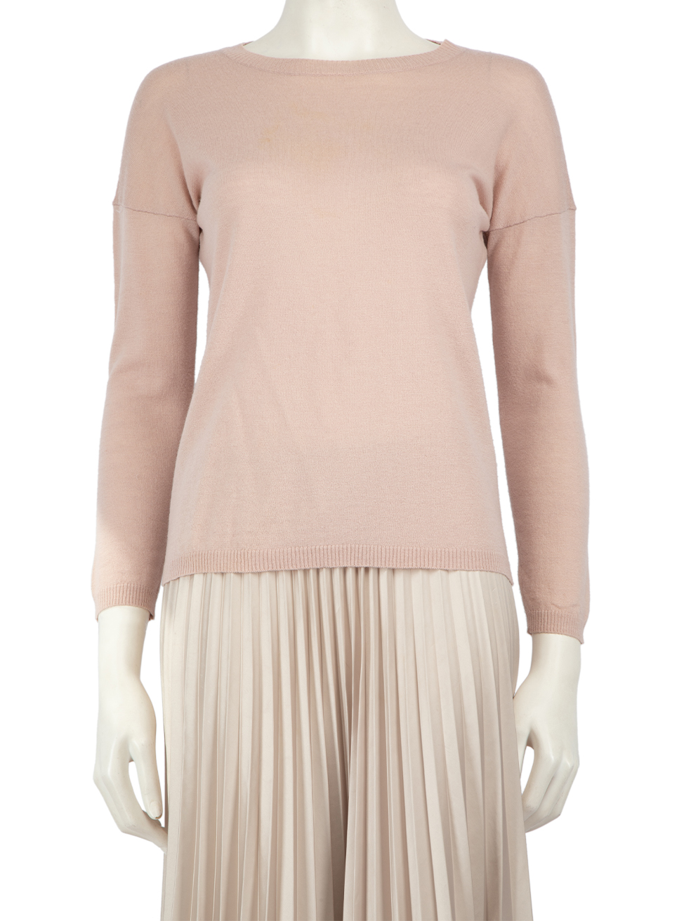 Max Mara Pre-Owned Weekend Max Mara Pink Wool Knit Long Sleeves Jumper