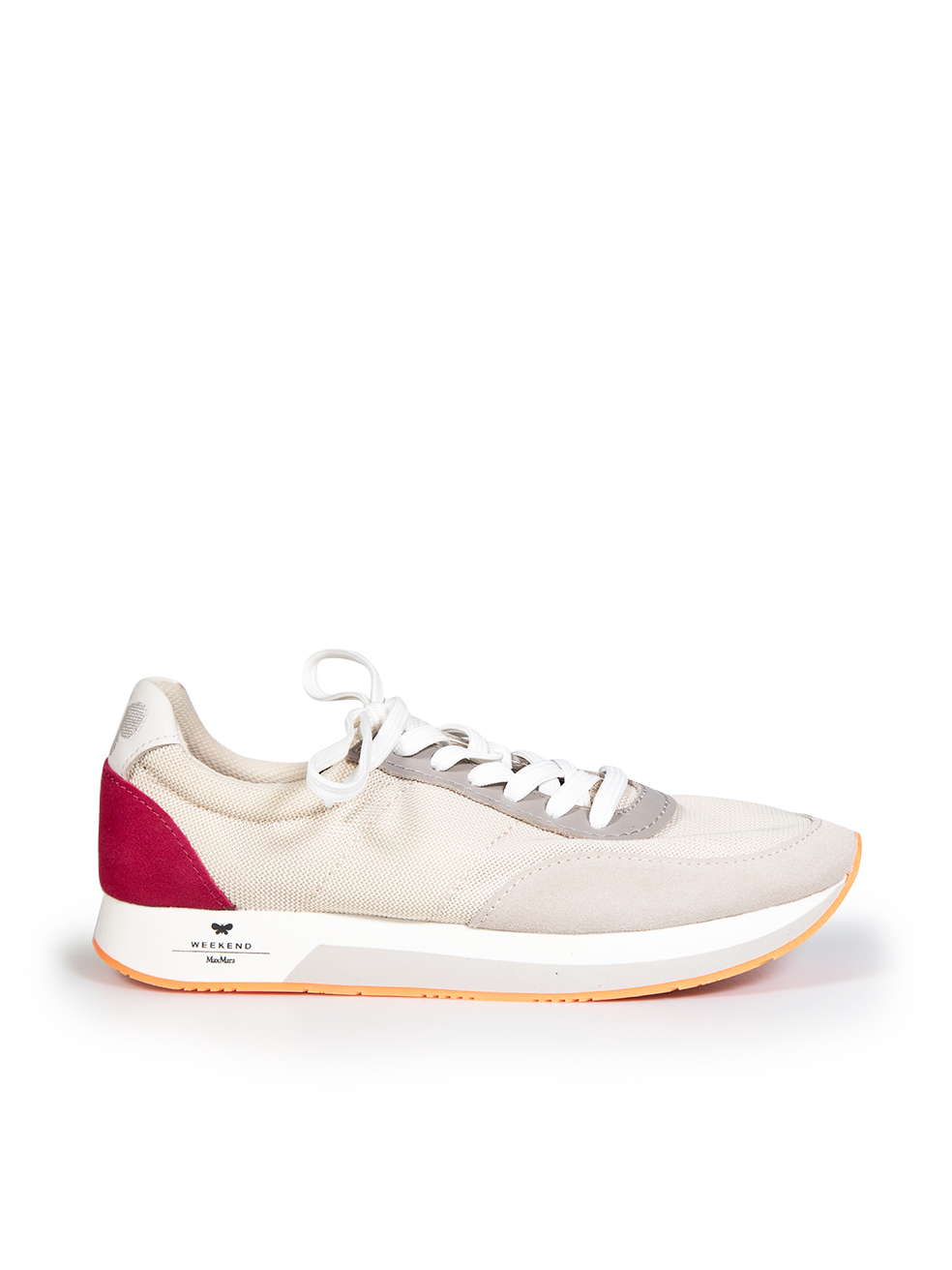 Max Mara Pre-Owned Weekend Max Mara Leather Panelled Low Top Trainers