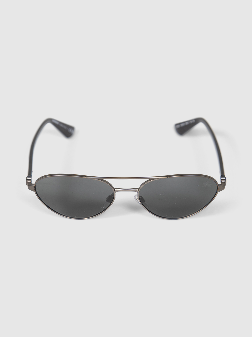 Burberry Women's Black Aviator Cat Eye Sunglasses