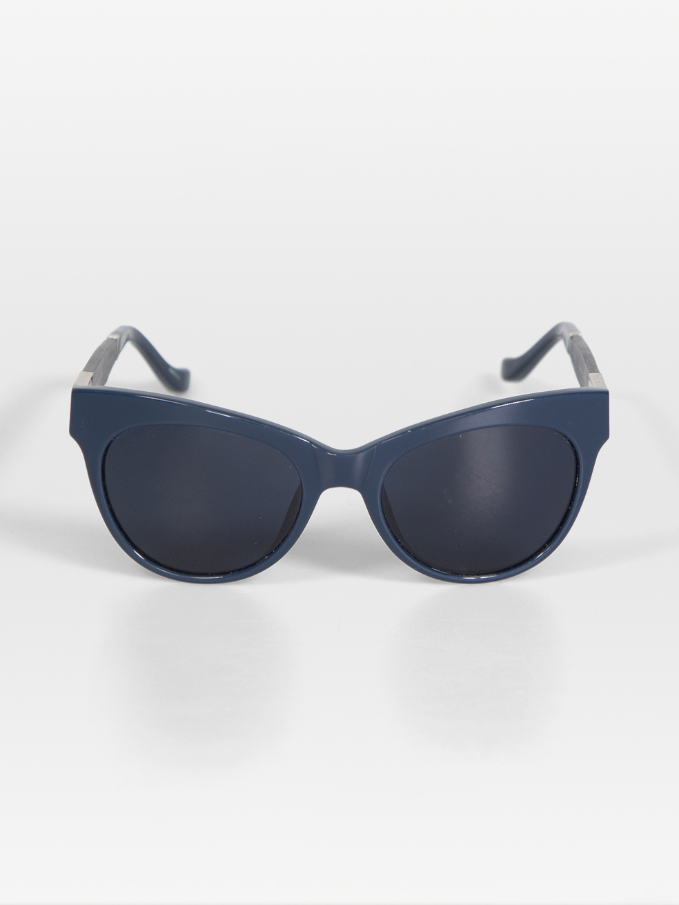 The Row Pre-Owned Navy Cat Eye Frame Sunglasses