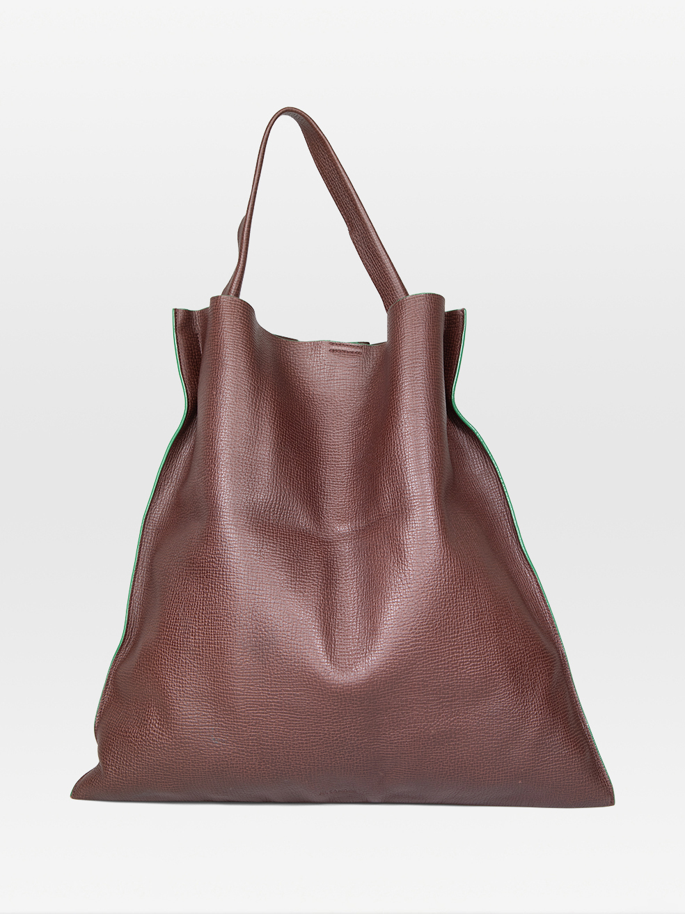 Jil Sander Pre-Owned Brown Leather Tote Bag