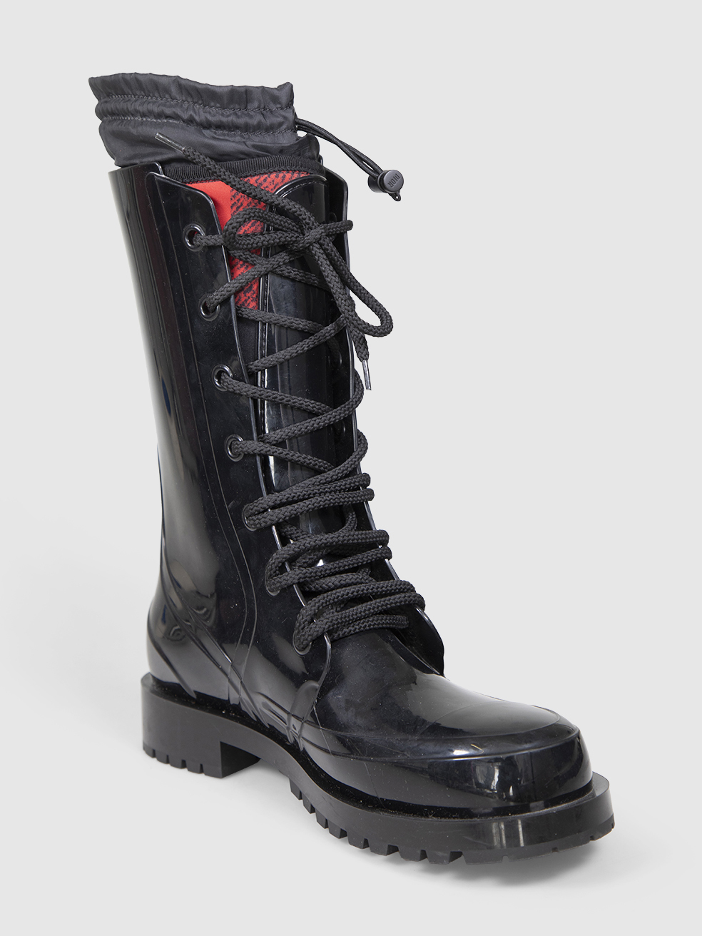 Dior Women's Black Camp Combat Boots