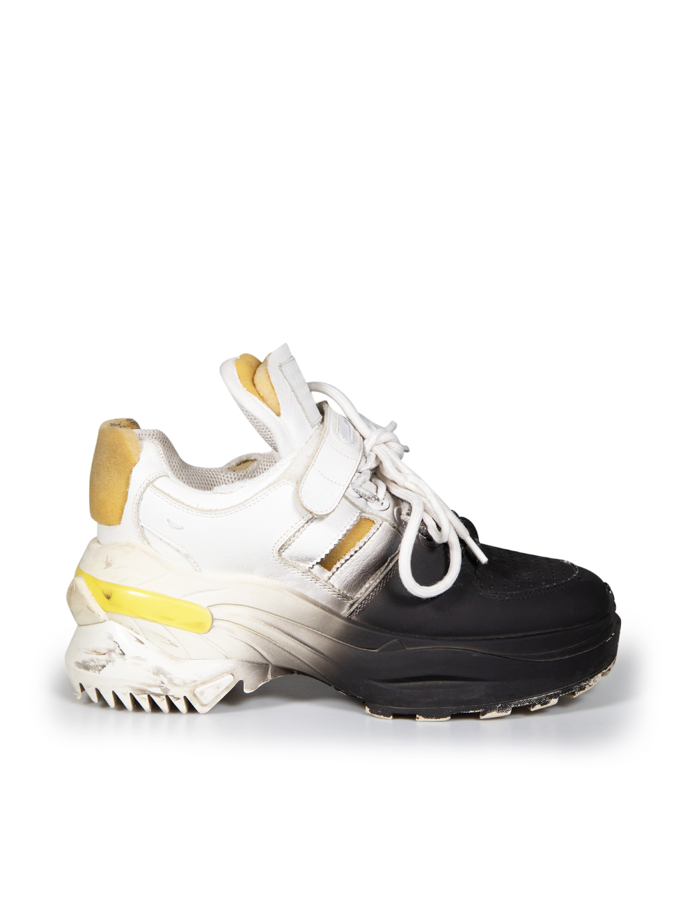 Maison Margiela Pre-Owned Retro Fit Distressed Trainers