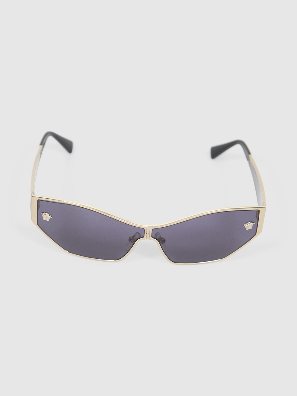 Versace Gold Frame Violet Butterfly Sunglasses
