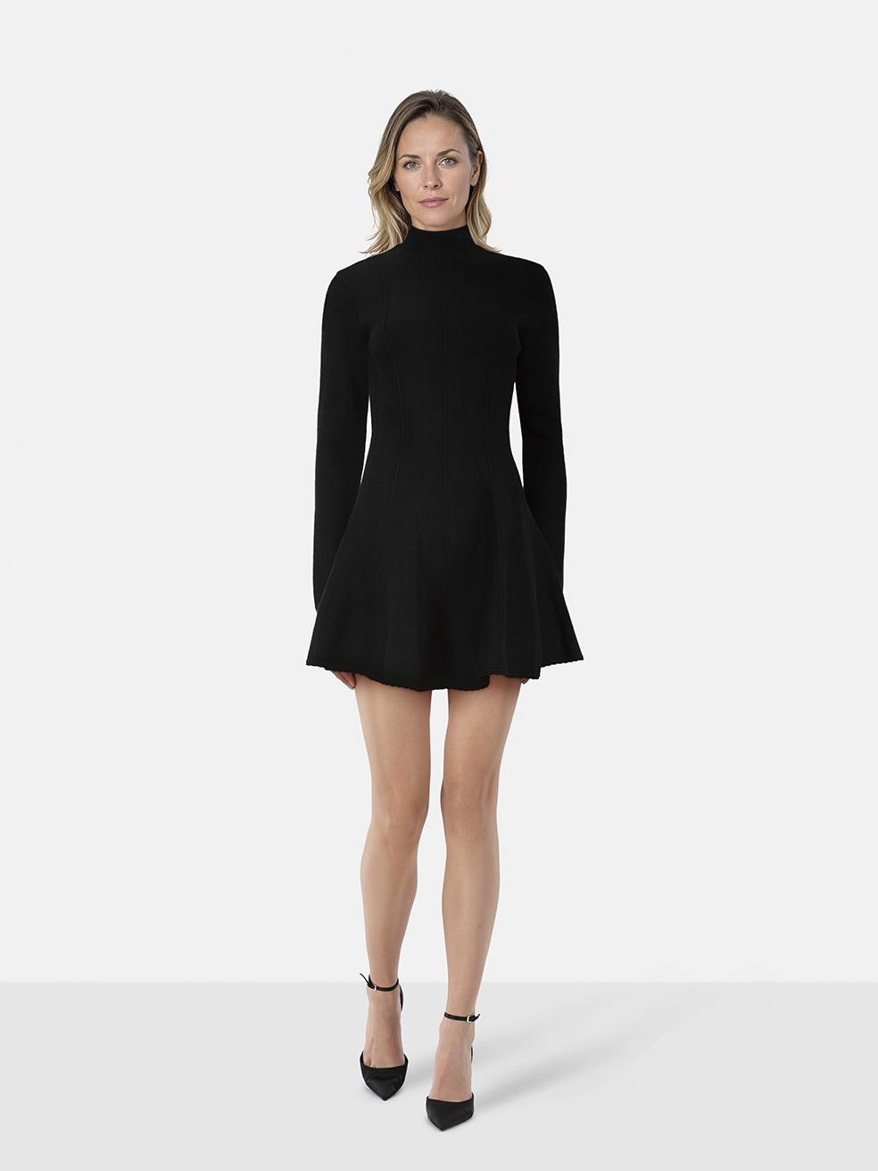 Fleur Du Mal Black Long Sleeves Knit