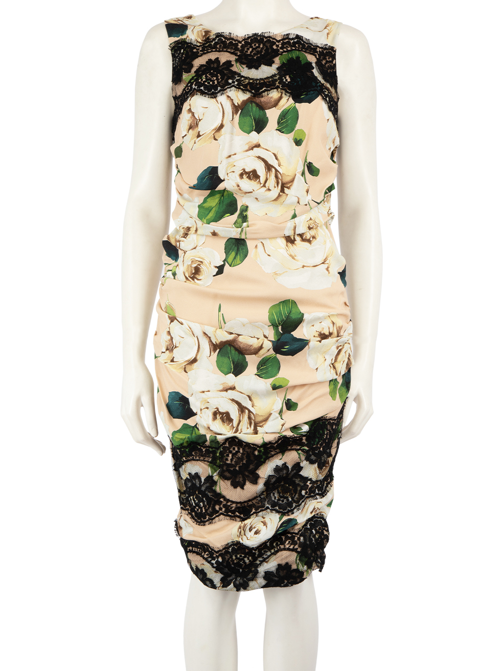 Dolce & Gabbana Pre-Owned Floral Print Sleeveless Dress