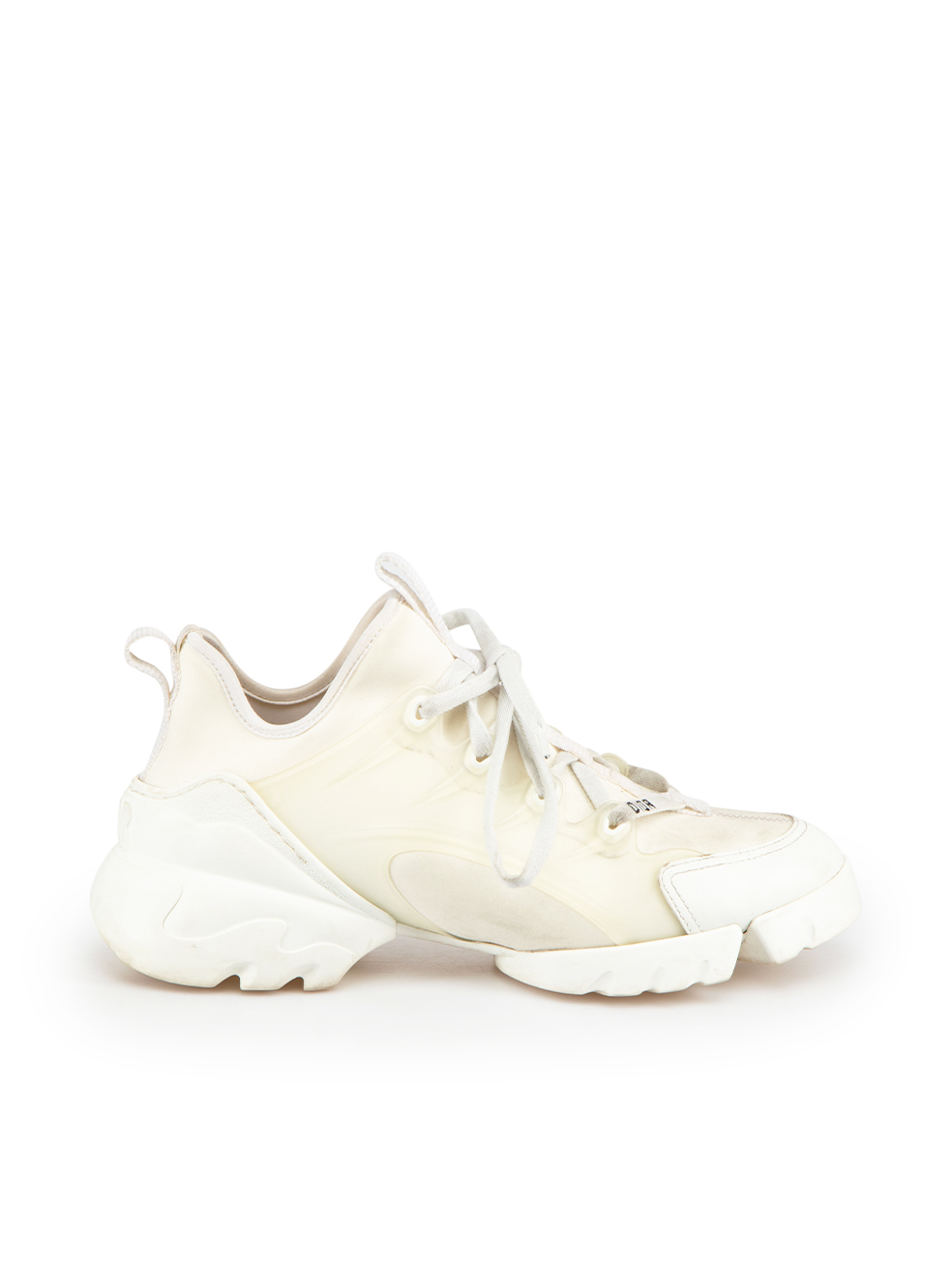 Dior Pre-Owned White Chunky Sole D Connect Trainers